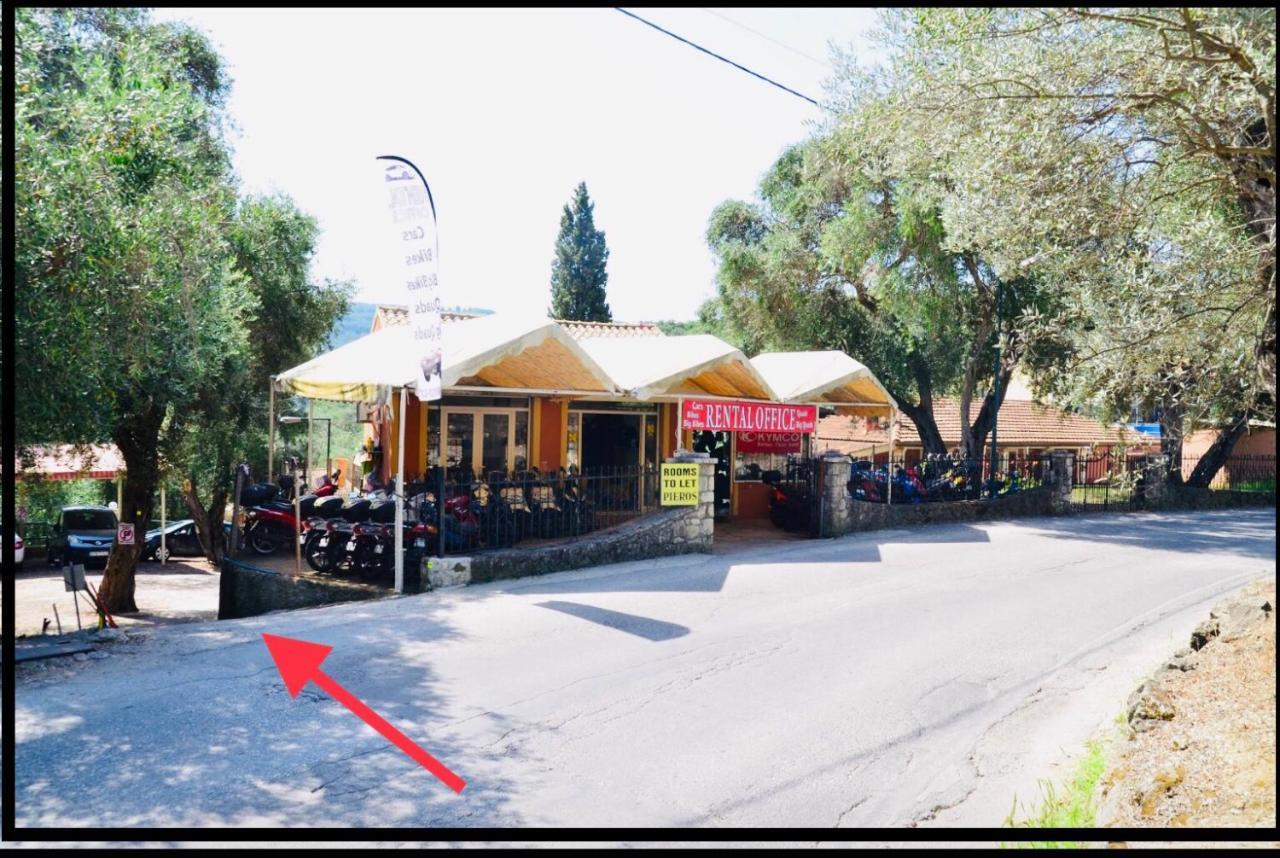 Pieros Studios Lisipios Paleokastritsa Exterior foto